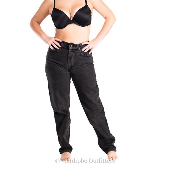 Vintage 90s Deadstock Black Levi 550's 31x32 - Picture 2 of 6